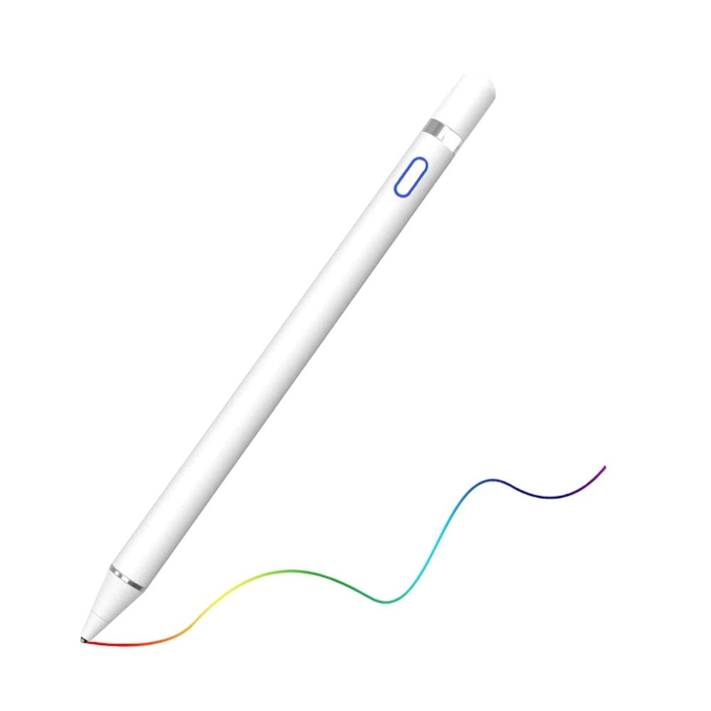ABLEWE Stylus Pen Touch Device 1.5mm Fine Tip White Rechargeable Digital Pen